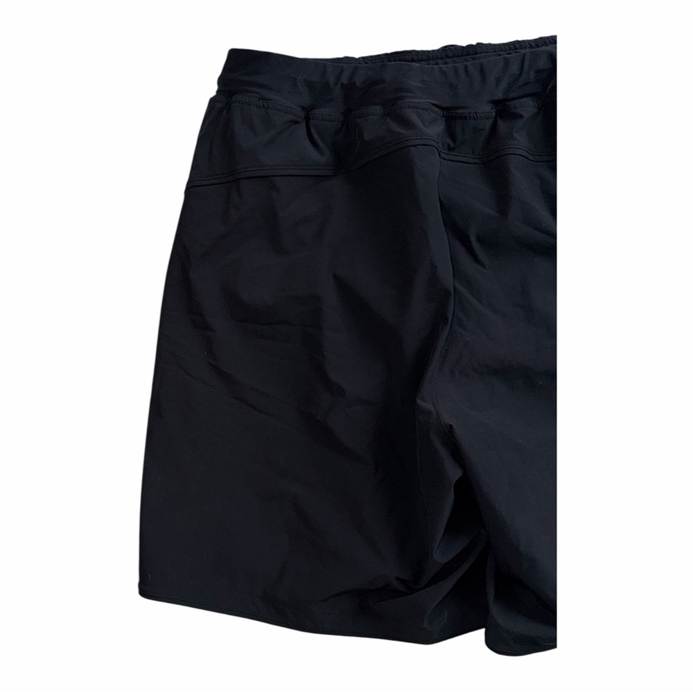 Lands' End Black Swim Shorts - Picture 2 of 7